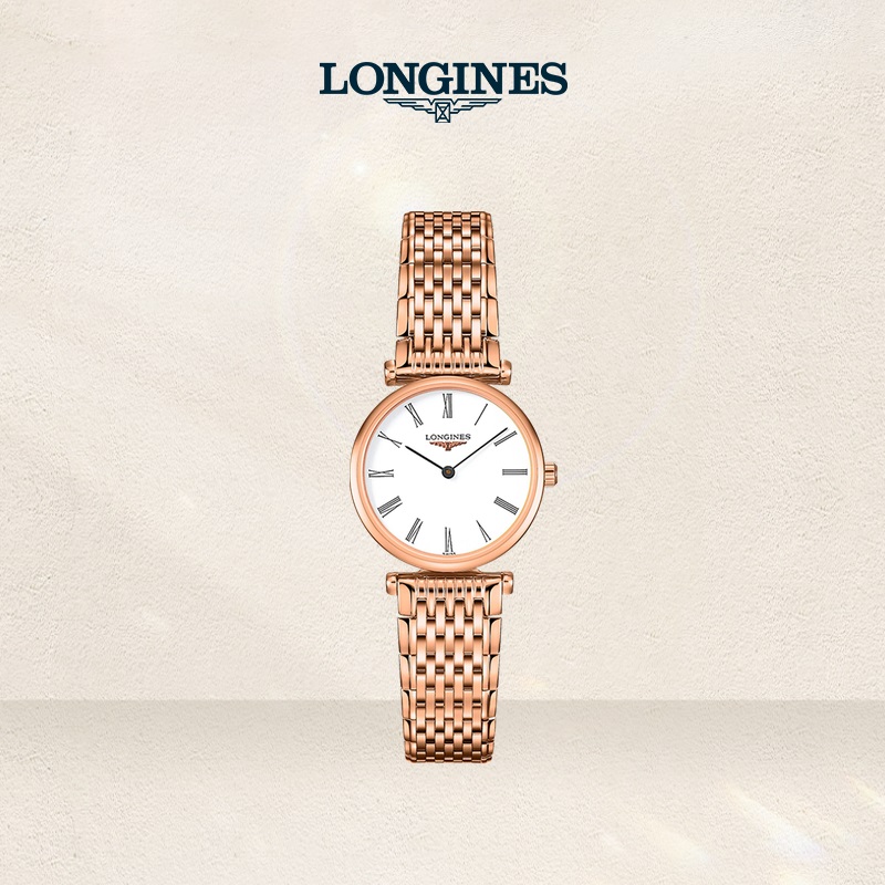 Longines浪琴 官方正品嘉岚系列女士石英表瑞士手表女腕表 官网