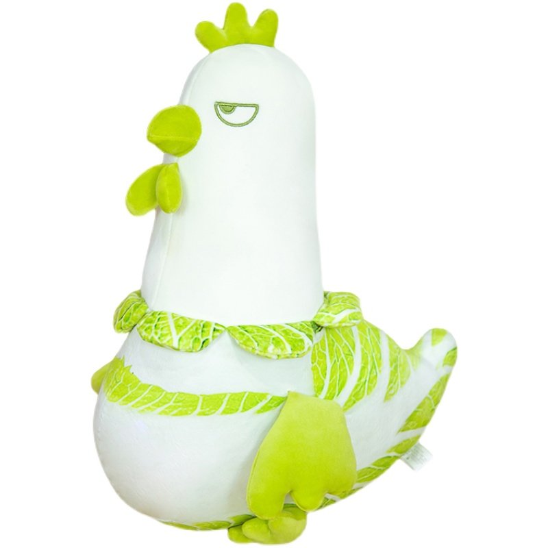 辣鸡公仔可爱小鸡毛绒玩具菜鸡玩偶抱枕女生睡觉毛绒布艺类玩具