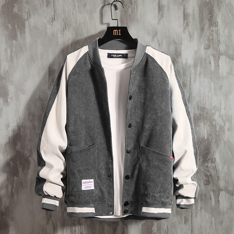 男士春季外套棒球衣服2022新款春秋冬季潮流褂子牛仔夹克休闲男装