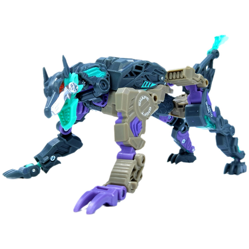 52toys猛兽铁腕机械狼系列限定万能匣侠变形匣子机器人