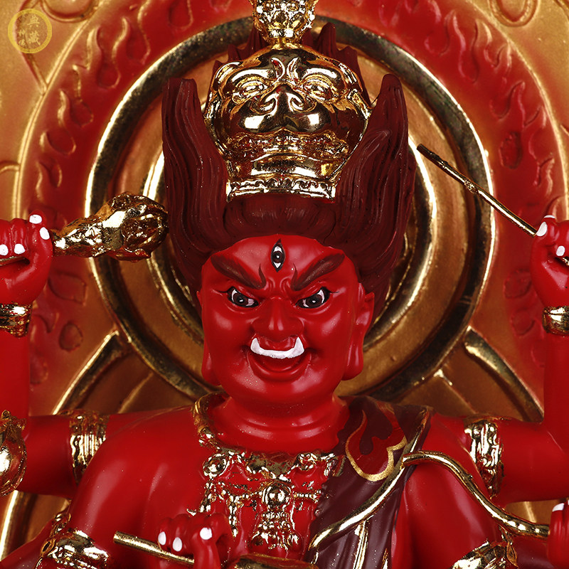 爱染明王佛像玻璃钢树脂敦煌密宗神像工艺品摆件摆件