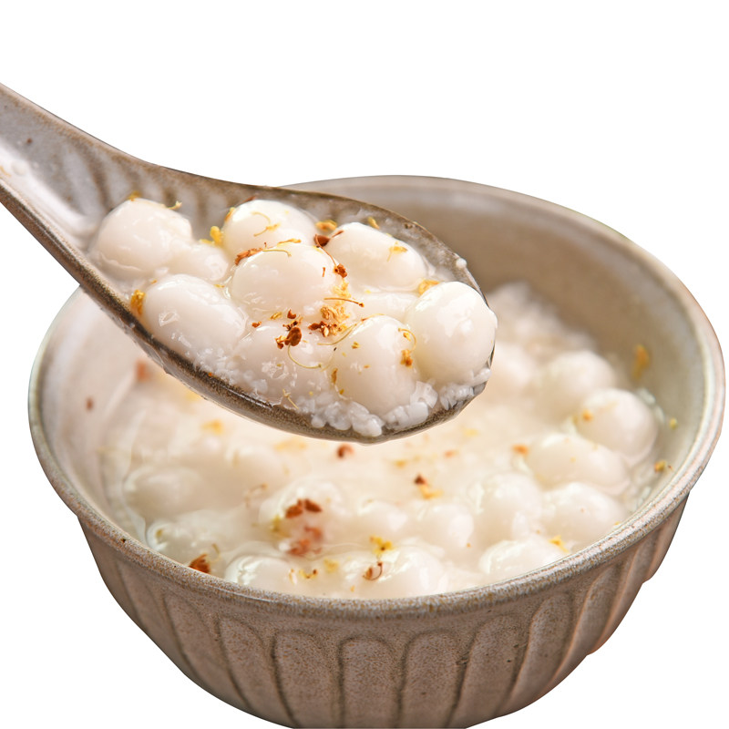 酒酿圆子宁波特产缸鸭桂花小圆435g2袋糯米汤圆