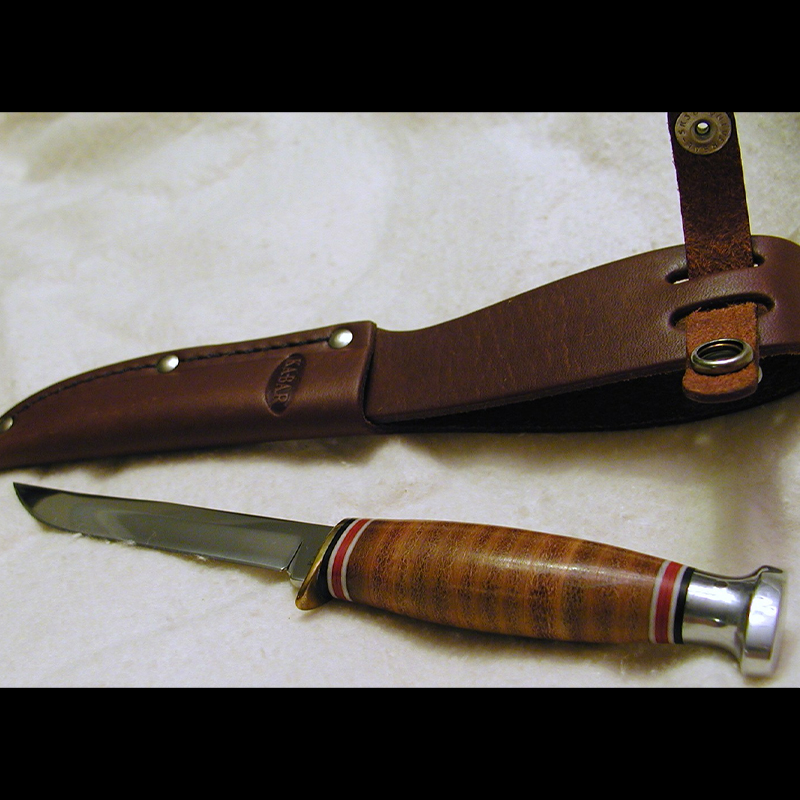 美国正品kabar卡巴镜面小直刀高硬度硬度户外防身其他户外刀具