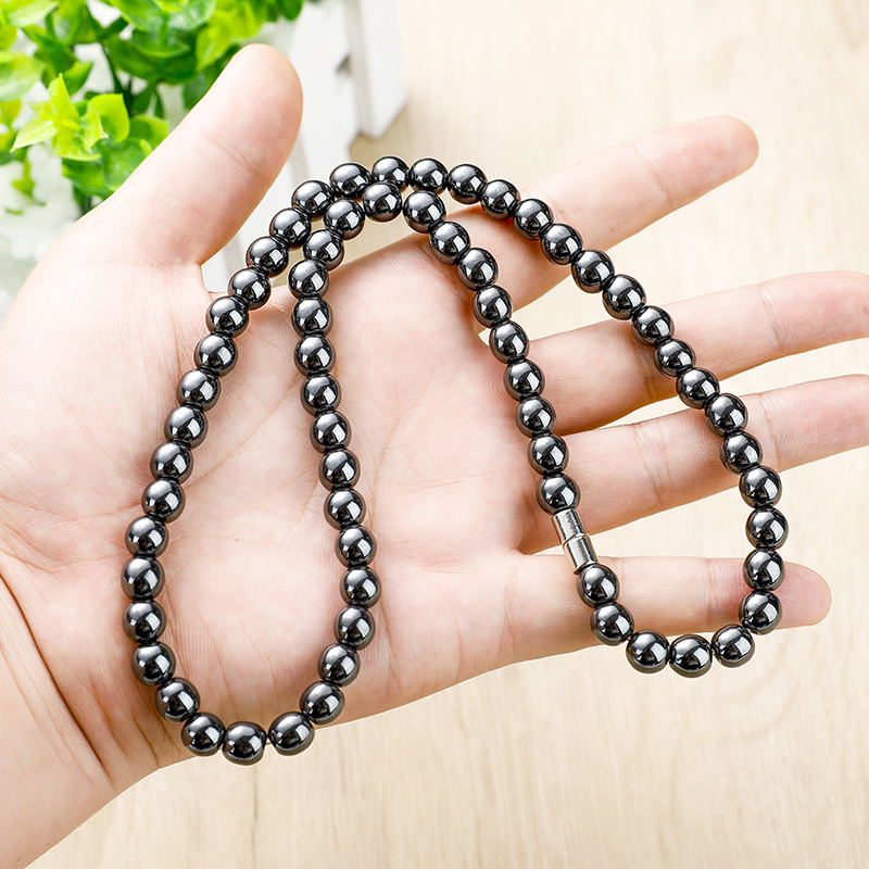 磁疗保健磁铁磁石手链强磁性项链缓解颈椎疲劳手链