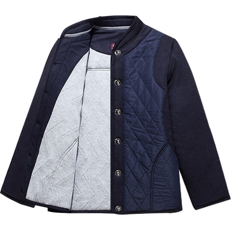 中老年人驼绒棉袄男加加厚爸爸棉服大码棉衣