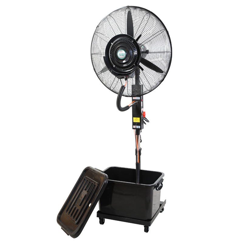 工业喷雾风扇水冷雾化加冰加湿降温商用户外电风扇