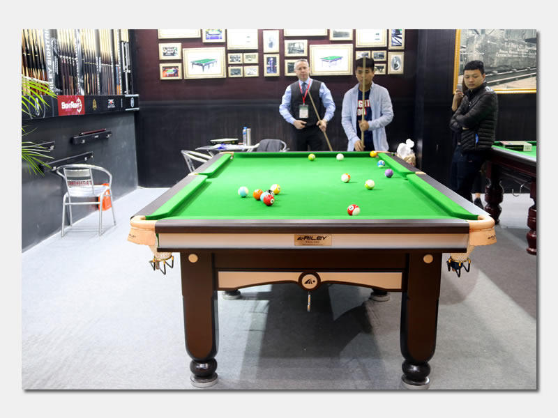 英国riley莱利rvb8s中式台球桌黑8桌球16彩钢库别墅会所酒店球台