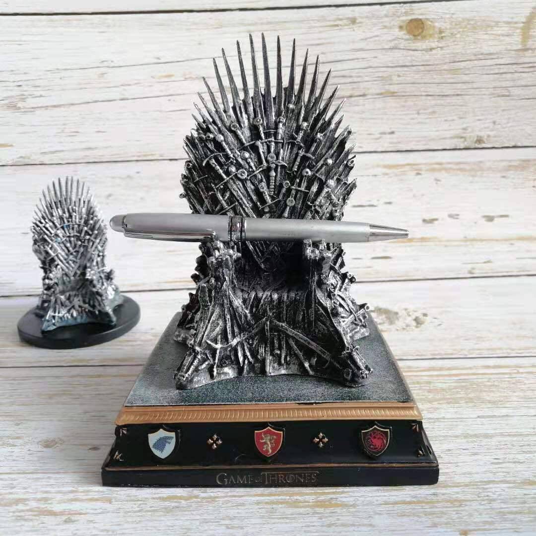 gameofthrones权利游戏游戏王王座特大号摆件书挡笔架