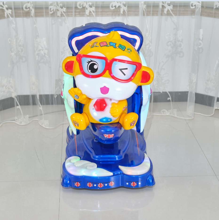 新款儿童画投币电动猴子可爱猴可爱画屏儿童商用摇摆机