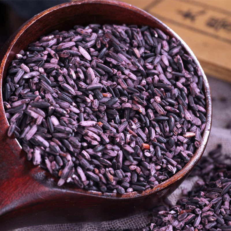 20斤箱云南紫米老品种紫糯米血糯米黑米糯米云南特产紫米大米