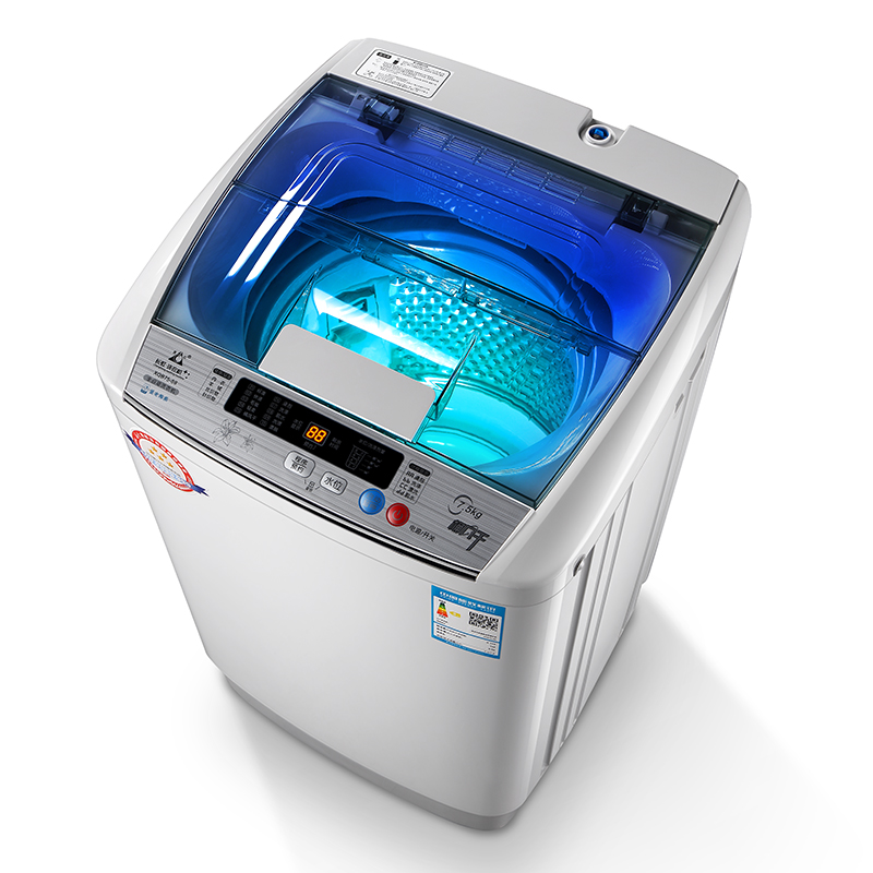 长虹7.5公斤洗衣机全自动家用波轮风干洗脱一体机特价带甩干宿舍