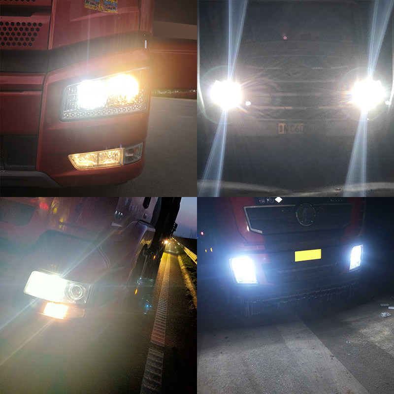 新解放光远24v货车超亮改装车灯光雾大灯led车内灯