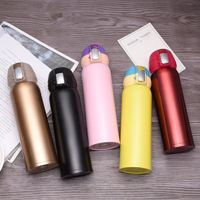 vacuumflasktermomugvaccumbottlecoffeecup弹跳保温杯保温杯