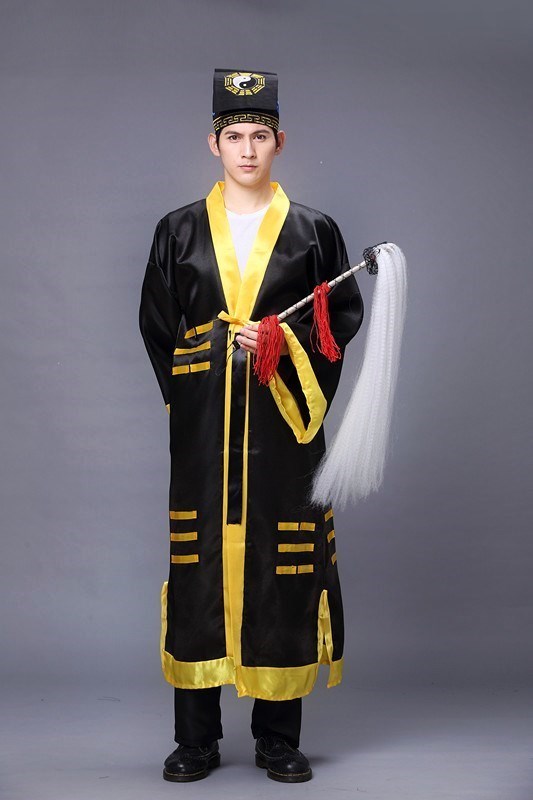 服装万圣节茅山道袍道士道长表演八仙古代古装太极服