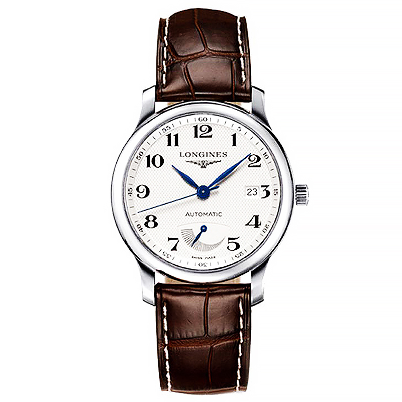 瑞士浪琴名匠系列皮带男表机械手表L2.708.4.78.3