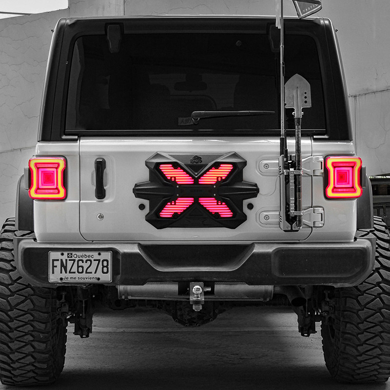 旗杆多功能合金底座适用于jeep牧马人jkjl专用车用天线