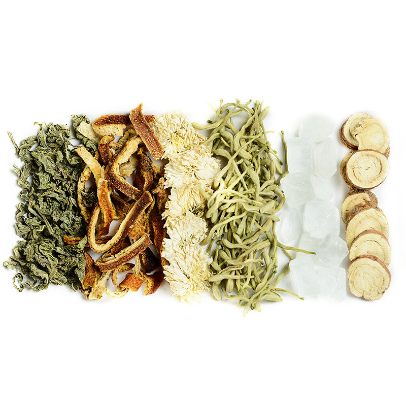 金银花薄荷茶组合花茶袋装养生茶菊花陈皮甘草强力去火清火解压茶