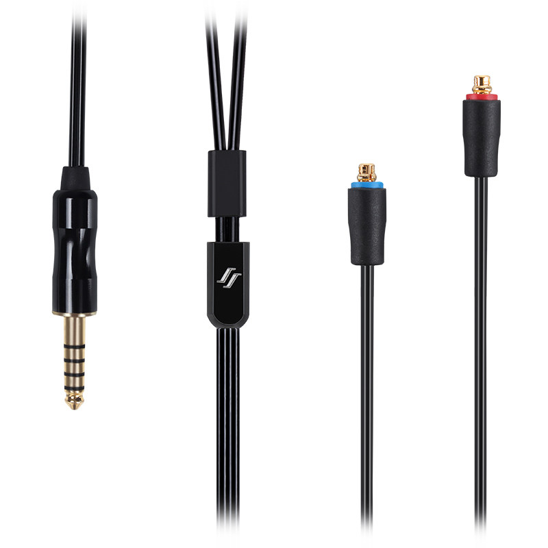 jaben w13/w13n 耳机升级线杰本2pin 0.78/mmcx插针 4.4平衡插头