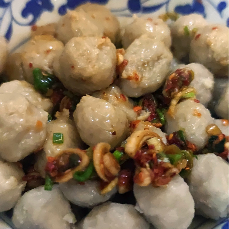 宁都江西散装圆子猪肉客家小吃赣南特产肉丸肉丸