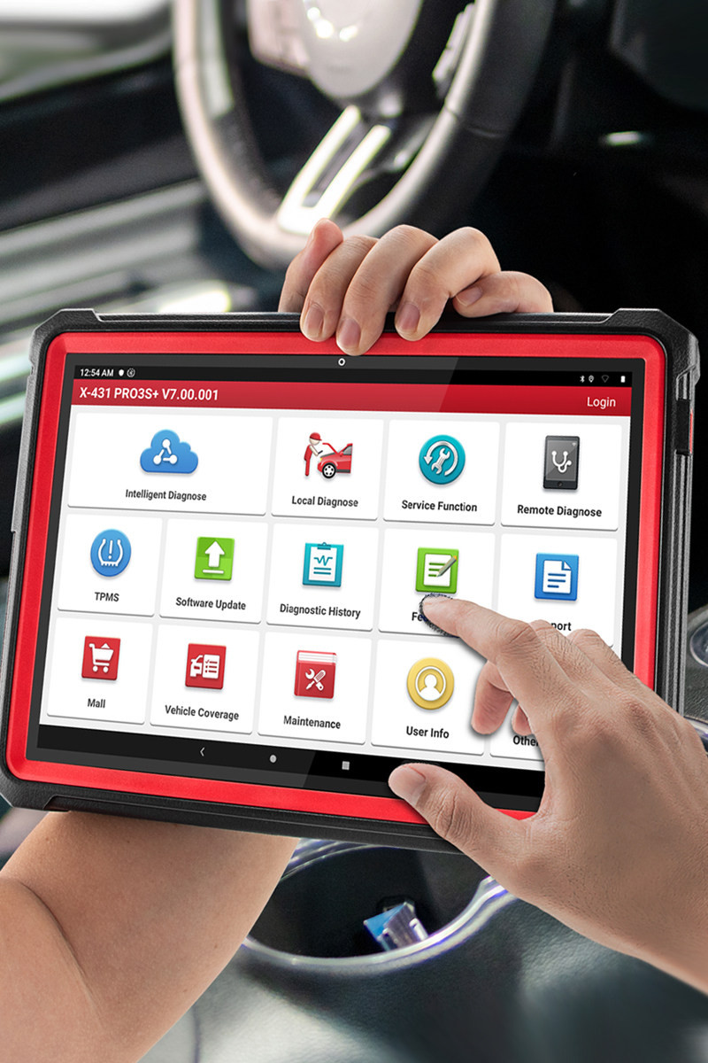 汽车元征x431pro3s诊断仪海外版obd保养解码器修车故障汽车检测仪