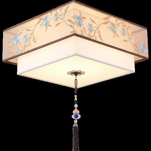 千亮卧室e27h245mmw500l500吸顶灯客厅照明中式宝珠