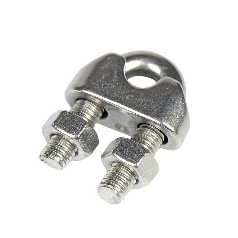 正宗不锈钢钢丝绳夹头卡头锁头锁扣钢丝夹轧头猫爪其他机械五金新