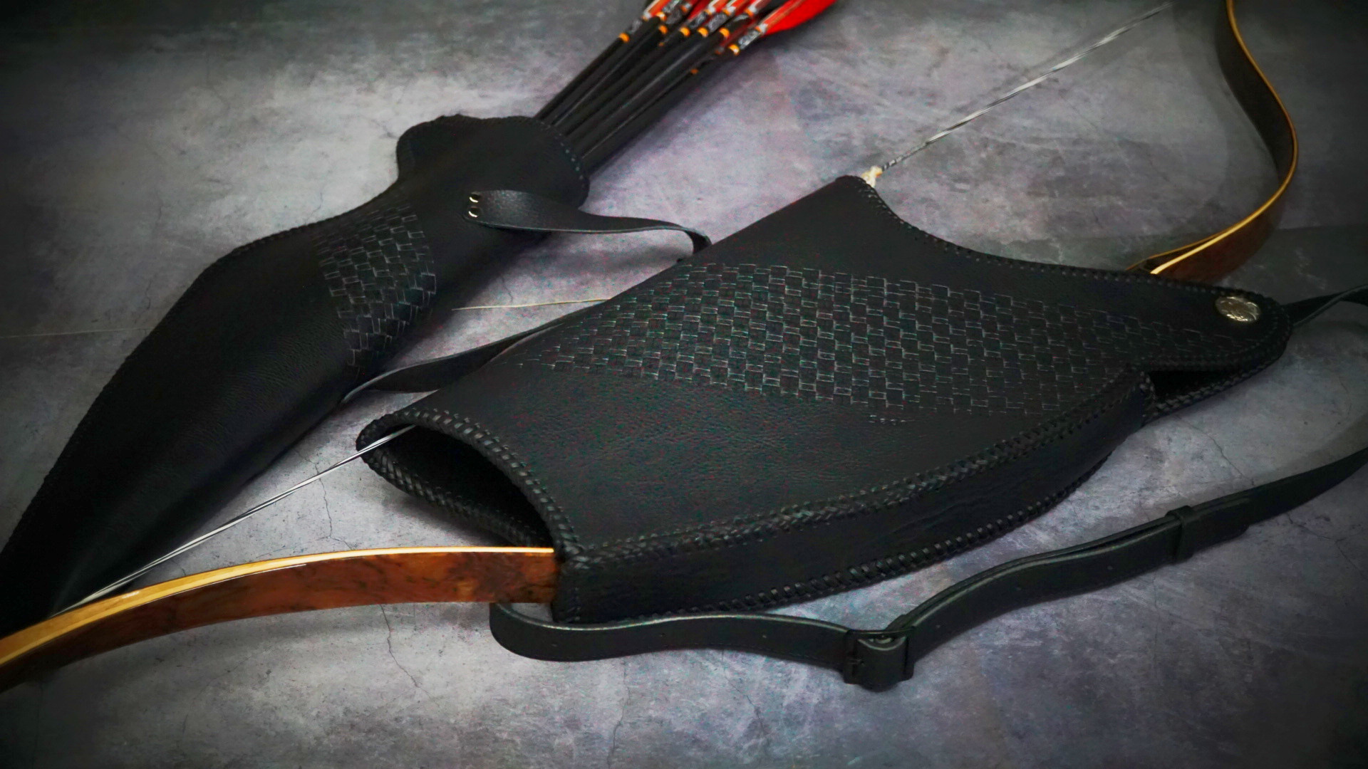 慧革手传统蒙古射箭弓箭箭囊箭袋弓囊弓袋骑射通用款女包