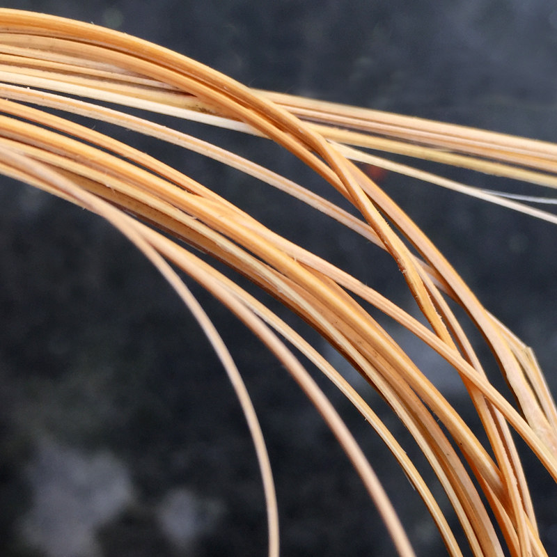 竹编皮毛黄皮毛竹片篾丝婚庆篾匠竹条料细丝竹竹编