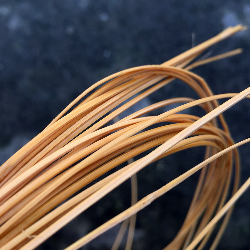 竹编皮毛黄皮毛竹片篾丝婚庆篾匠竹条料细丝竹竹编