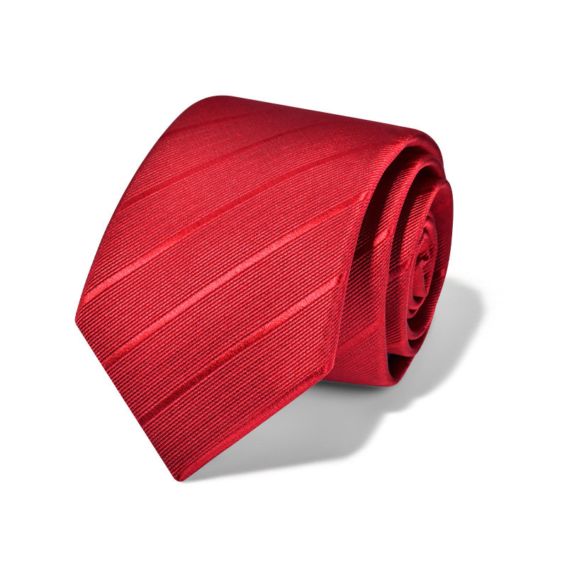 领带红色新郎伴郎结婚婚礼男士正装韩版红礼盒领带