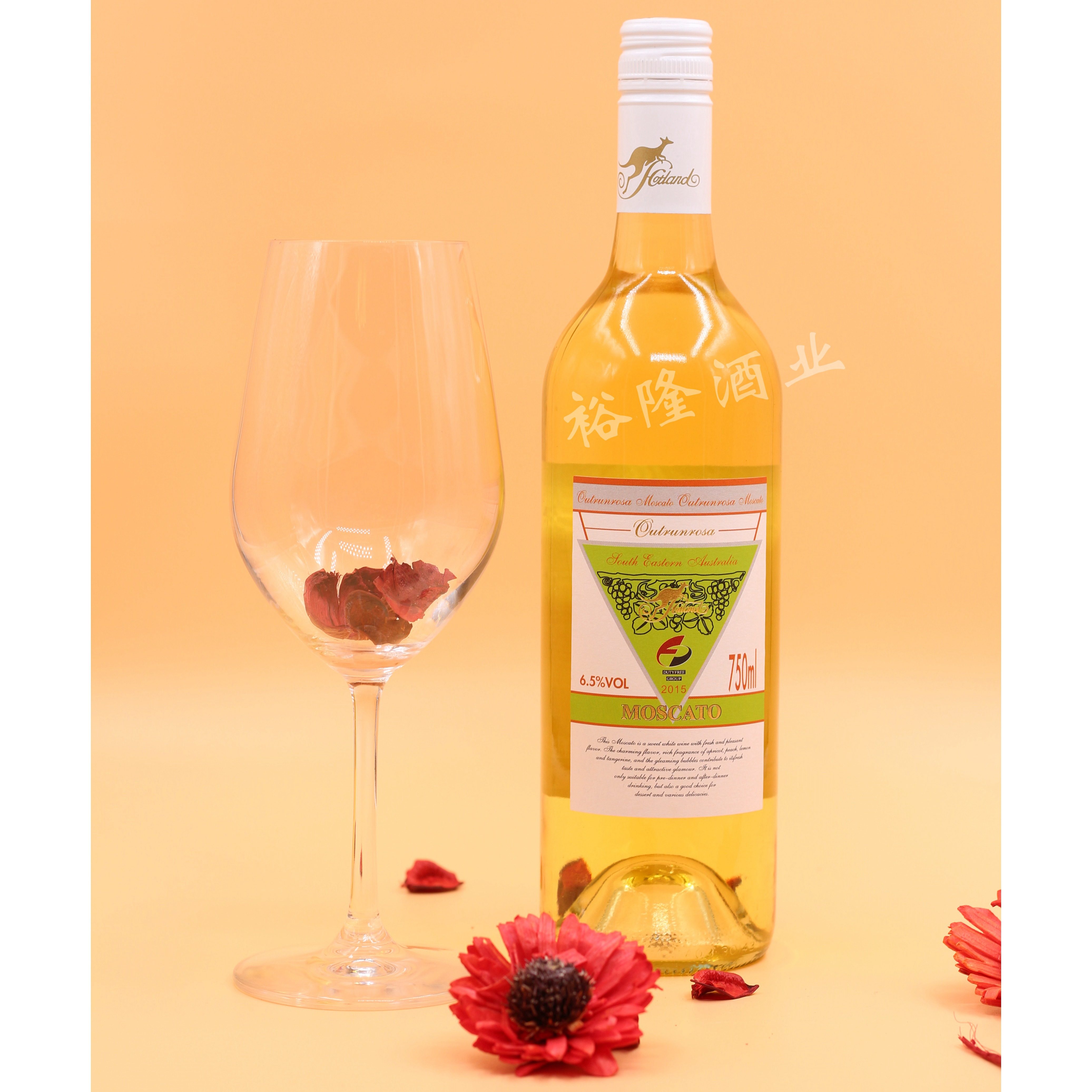 澳大利亚澳醇罗莎莫斯卡托白葡萄酒750ml干白静态葡萄酒