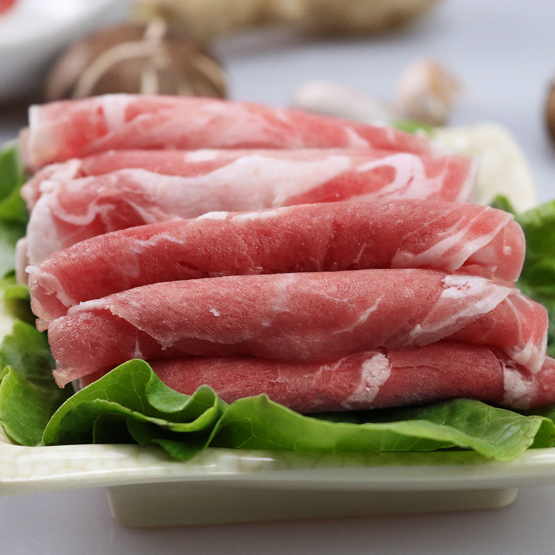 肉片大牧精制羊肉320g内蒙古新鲜生肉火锅食材羊肉卷