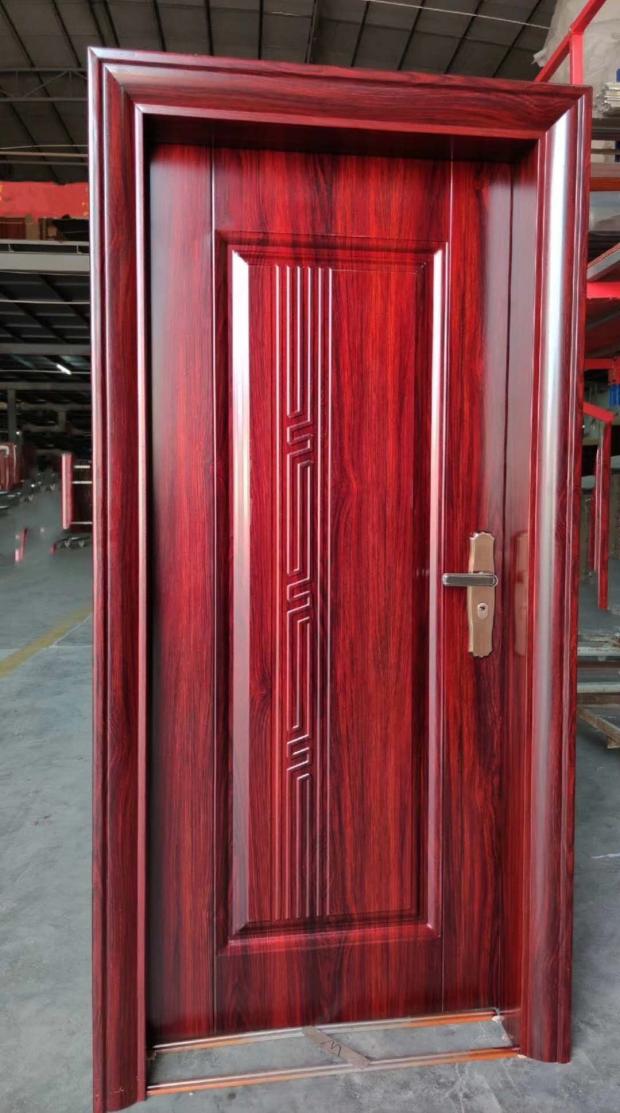 爆款房间钢制电解家装主材烤漆房门金门现货室内门卧室门