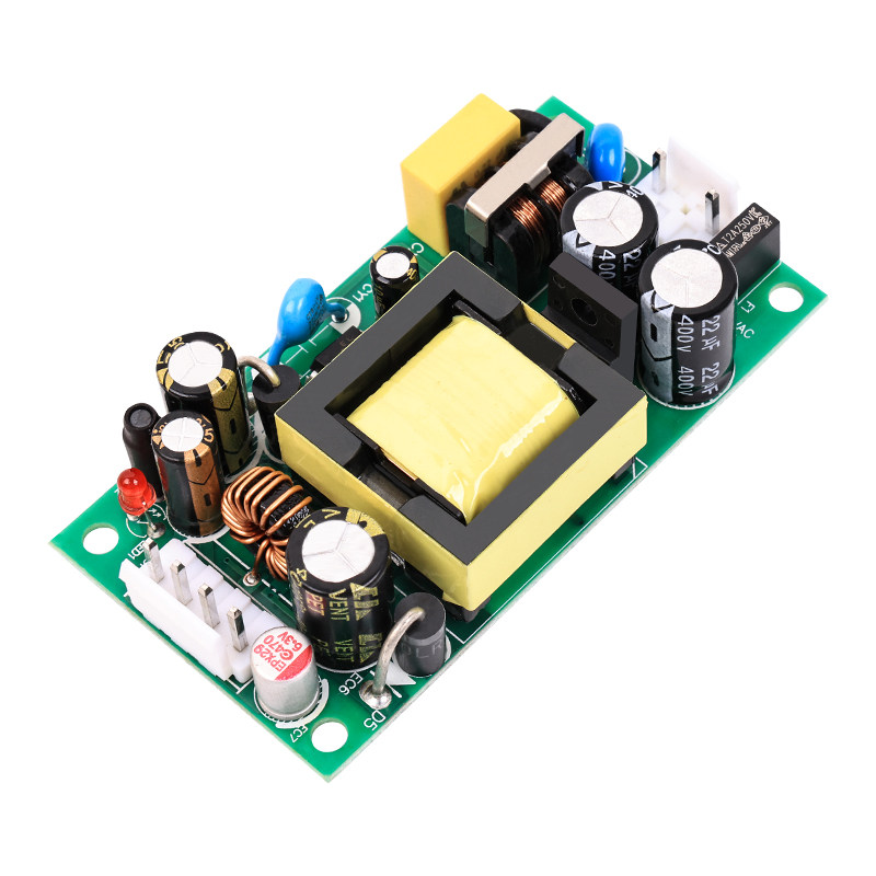12v1a5v2a输出开关电源模块双路稳压隔离acdc24w裸板电源