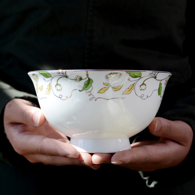 抢券活动仅剩00:00:00骨瓷陶瓷泡面碗汤碗7英寸面碗大号创意面碗家用