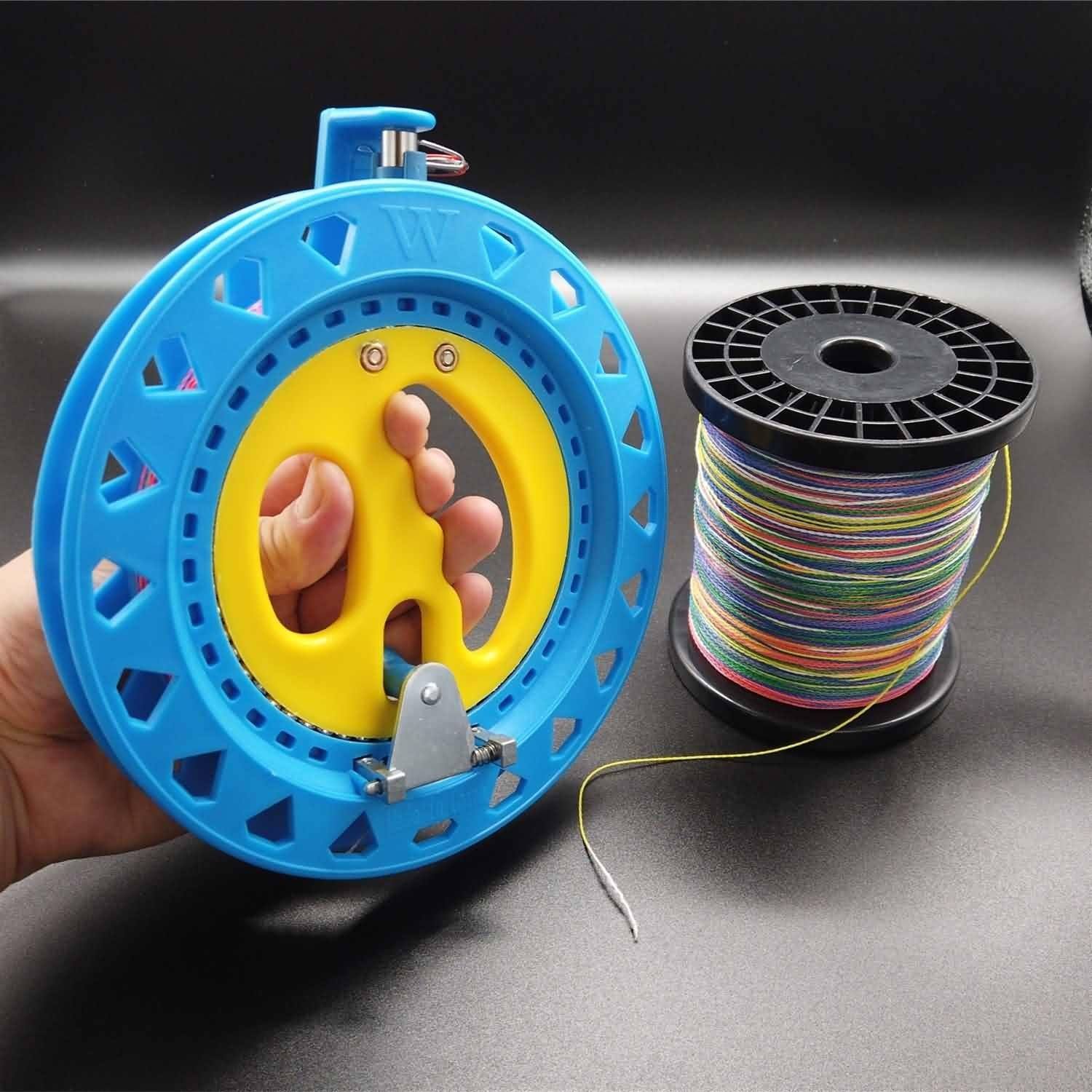 海钓绕线器收线轮渔具钓鱼路亚钓轮放飞飞轮鱼线轮