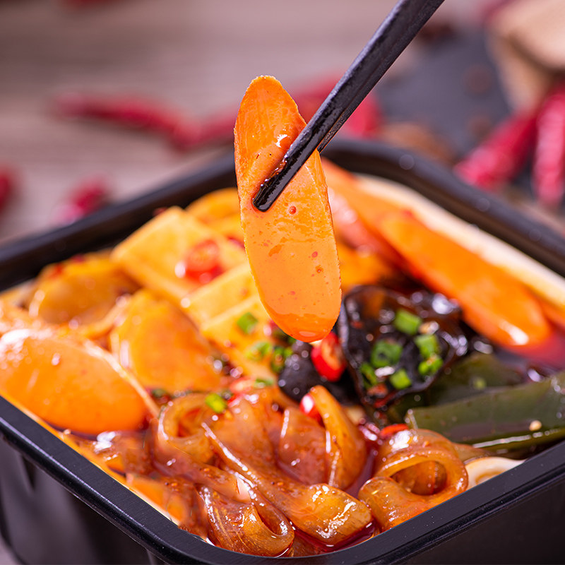 火锅重庆闪丫自热小火网红速食麻辣烫方便即食即食火锅