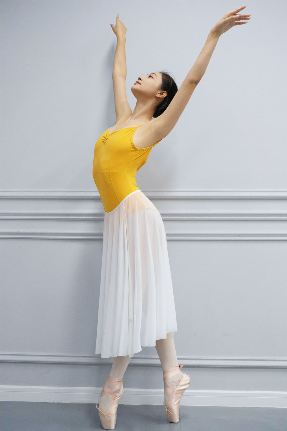 美国modlatbal芭蕾舞成人舞蹈半身纱裙裙舞一片芭蕾舞服