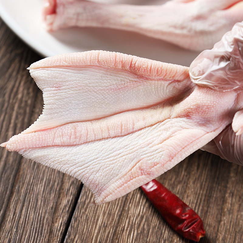 脚掌鹅爪1000g农家养大白鹅土鹅鹅肉鹅肉