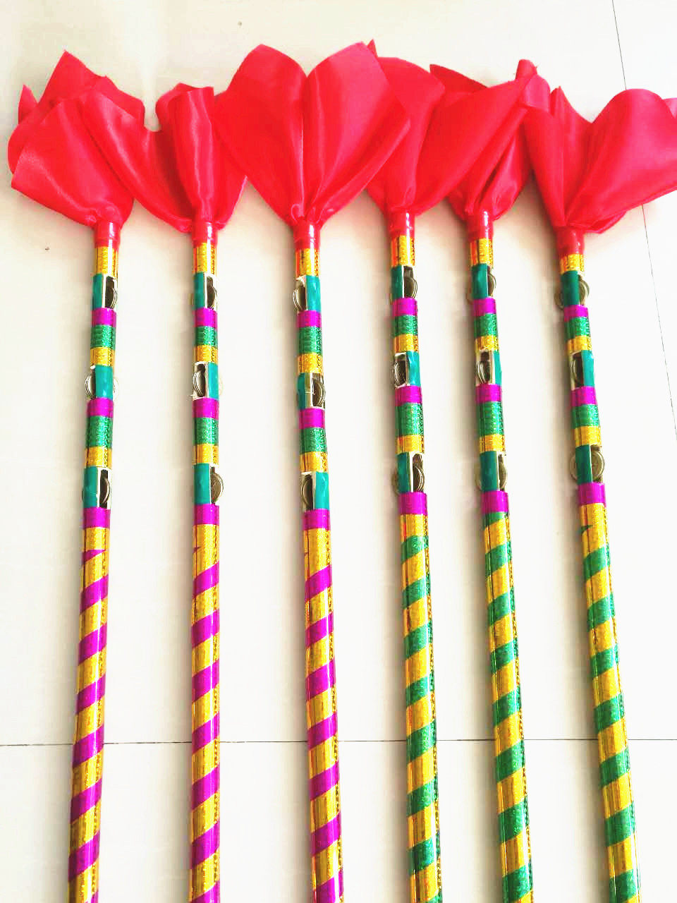 金钱棍打钱连响钱棍打花棍打莲厢钱杆舞鞭莲厢棒更多民间运动用品