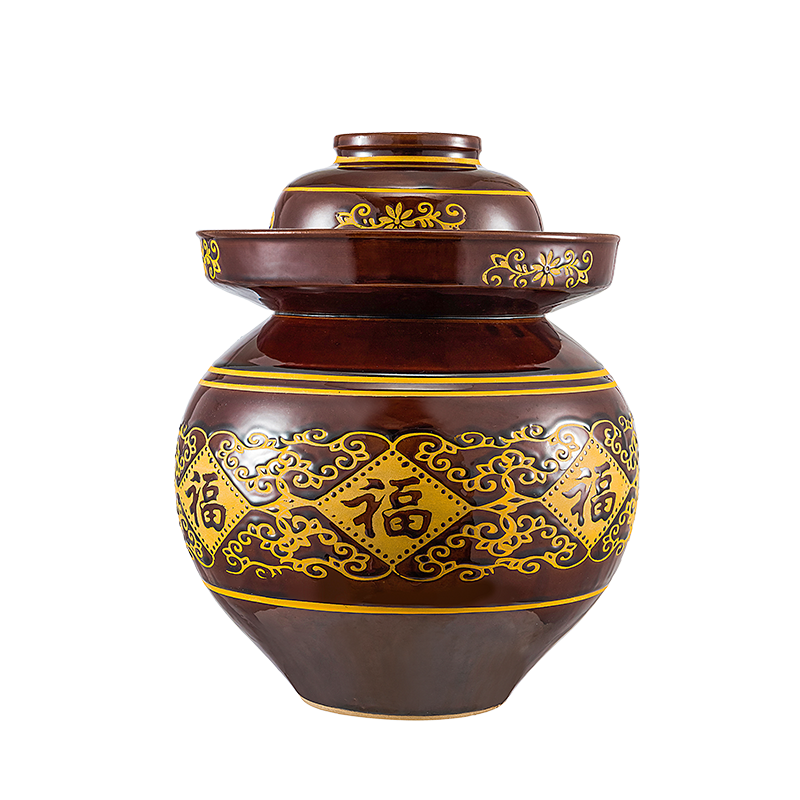 家喜11斤陶瓷泡菜坛子四川老坛酸菜腌菜咸菜荣昌安陶土陶罐_不打折
