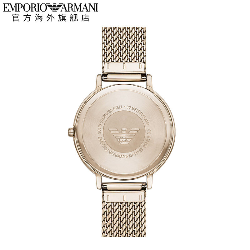 新年礼物armani阿玛尼满天星手表女时尚女士石英表ar11129