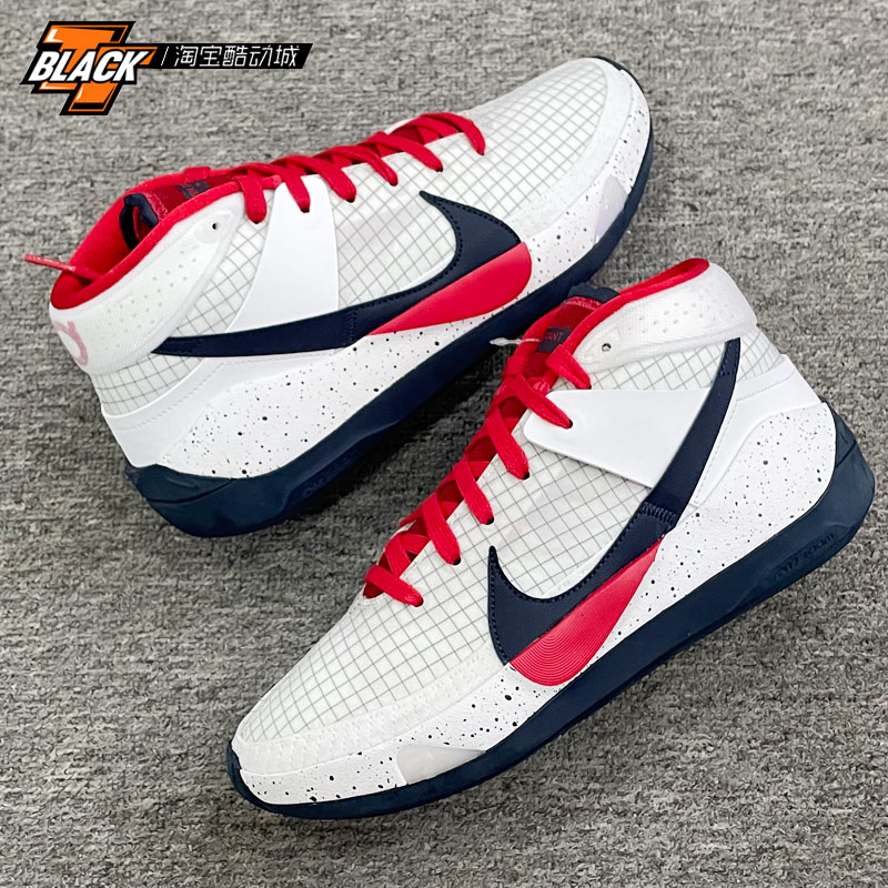 耐克nikekd13杜兰特13代黑红明星男子实战篮球篮球鞋