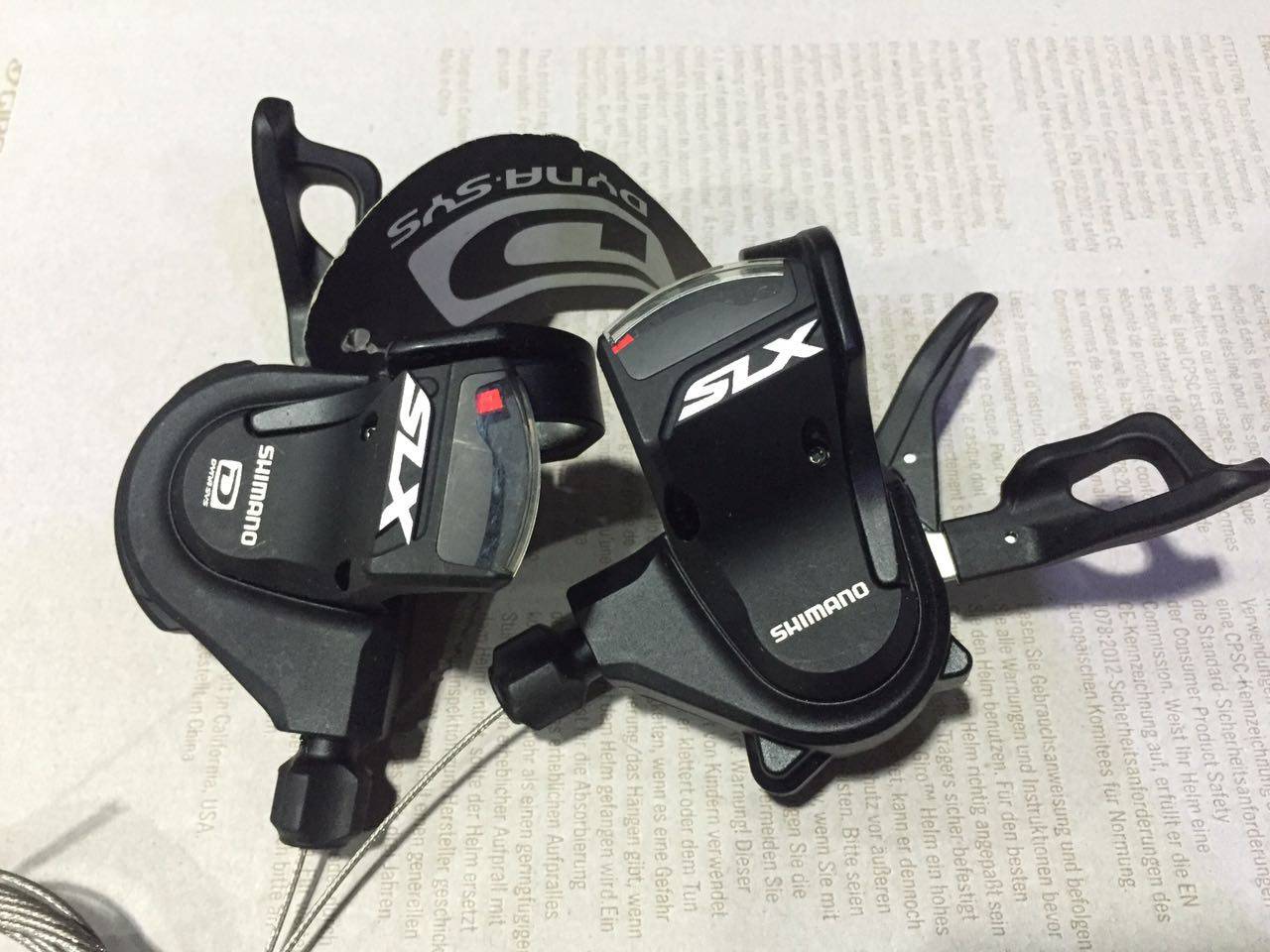 shimano/禧玛诺 slx m660指拨 9速10速/27速30速左右指拨m670指拨