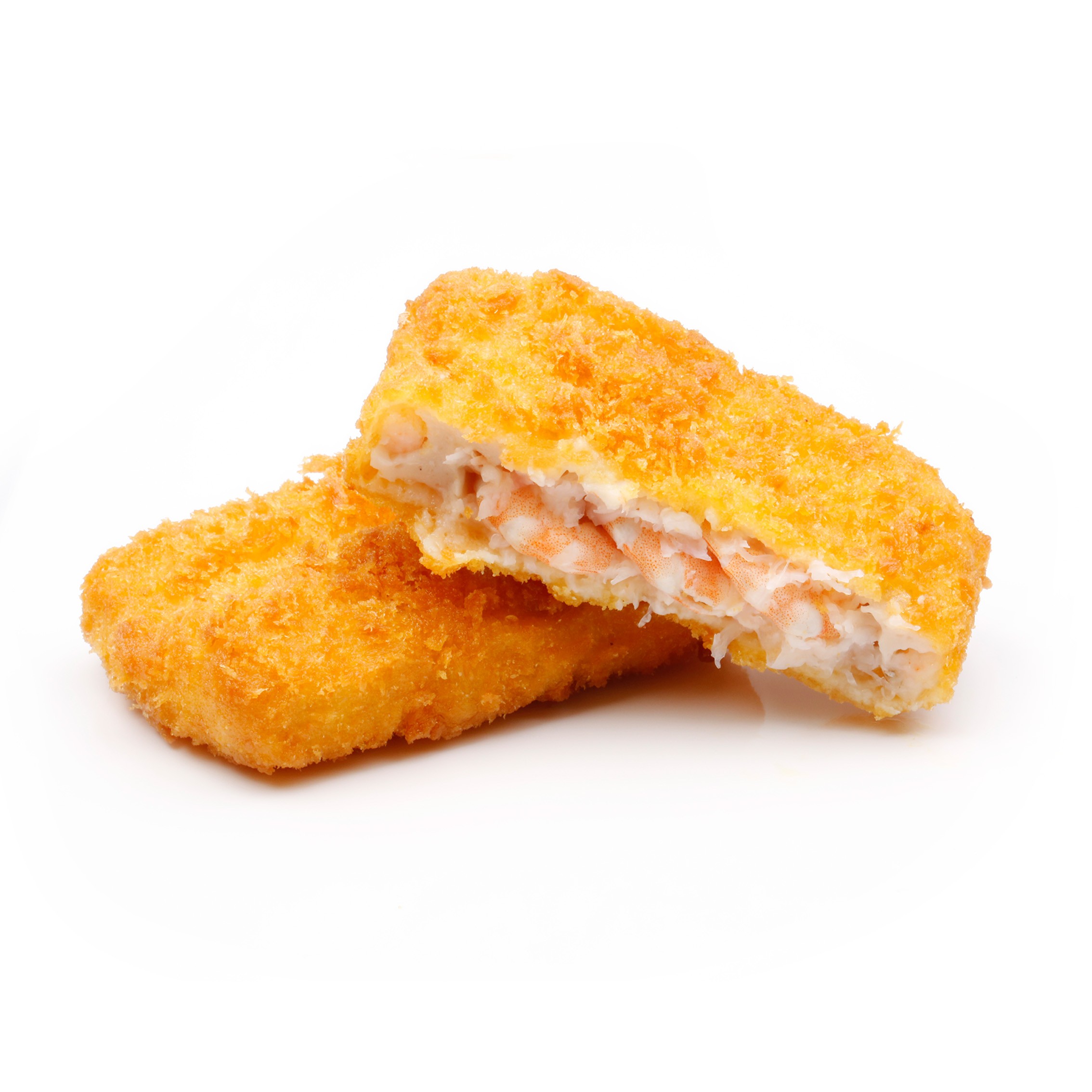 汉堡虾排亚洲渔港整箱6盒1008kg西餐原料冷冻虾类制品