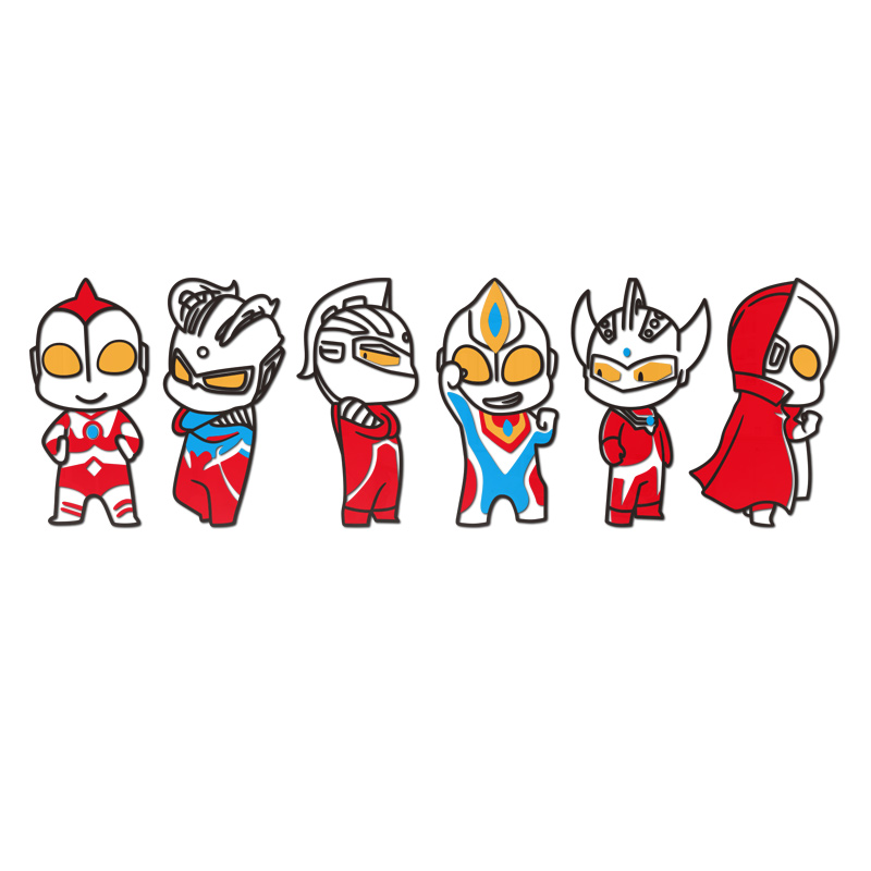 奥特曼贴纸3d卡通男孩房间装饰创意卧室床头软装墙贴