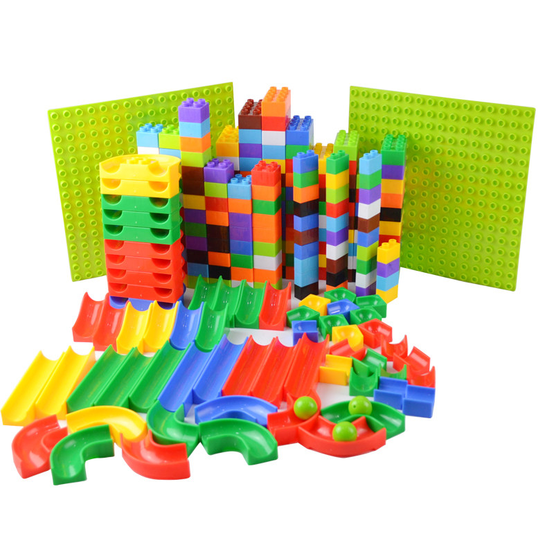 ins韩式儿童拼接汽车轨道拼图积木搭建pvc拼图