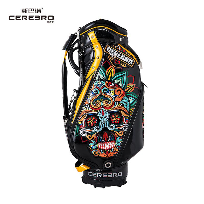 cerebro斯巴诺异域高尔夫球包男女款golfbag骷髅个性高尔夫球包