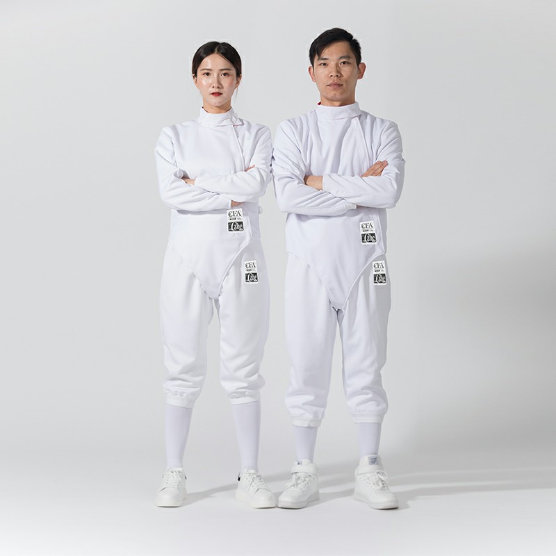 击剑2020新规cfa认证350n全国比赛服装器材花剑剑服