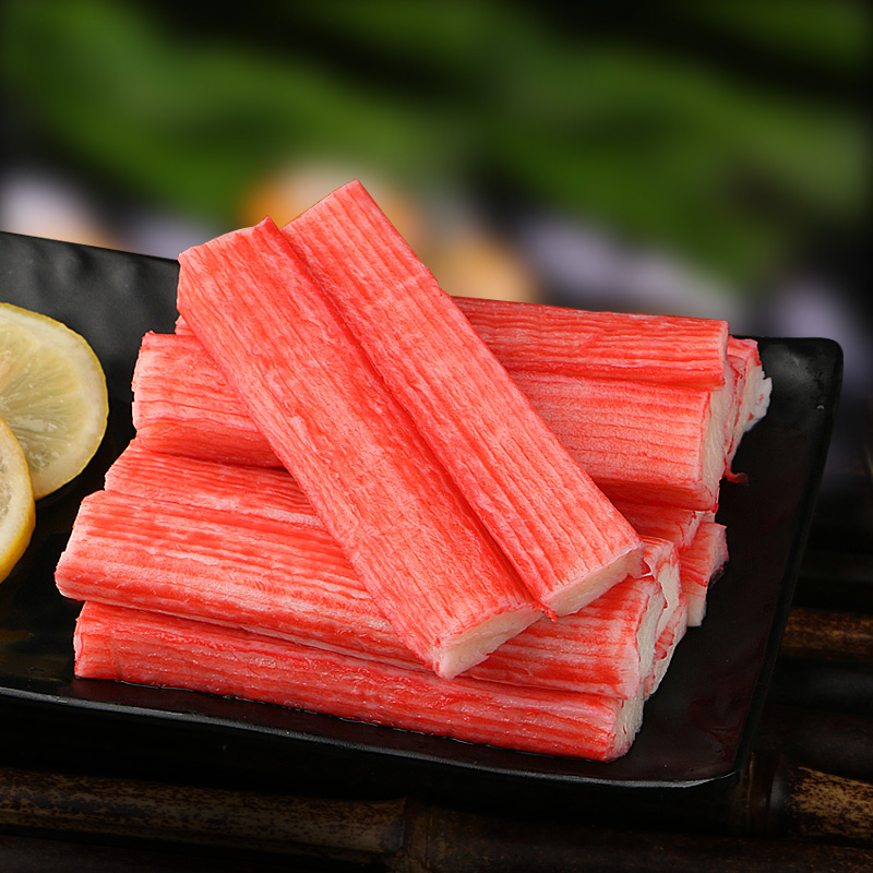 蟹棒蟹柳火锅即食大崎蟹肉冷冻低脂海底日式蟹棒